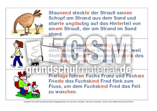 Zungenbrecher In Silben Lesen 5 In Silben Lesen Zungenbrecher Lesen Schonschreiben Lesen Deutsch Klasse 2 Grundschulmaterial De