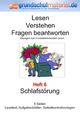 Lesemappen Mit Fragen Zum Textverstandnis Deutsch Klasse 4 Grundschulmaterial De