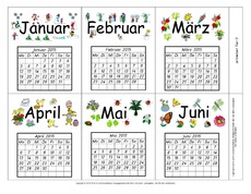 Lapbook Kalender In Der Grundschule Lapbook Jahreszeiten Jahreszeiten Hus Klasse 2 Grundschulmaterial De
