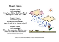 Wetter Gedichte In Der Grundschule Wetter Gedichte Wetter Klasse 2 3 Themen Und Projekte Hus Klasse 2 Grundschulmaterial De