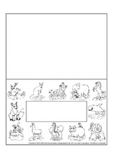 Druckvorlagen in der Grundschule - Namensschilder - Organisation -  Impulsbilder - Material Klasse 1 